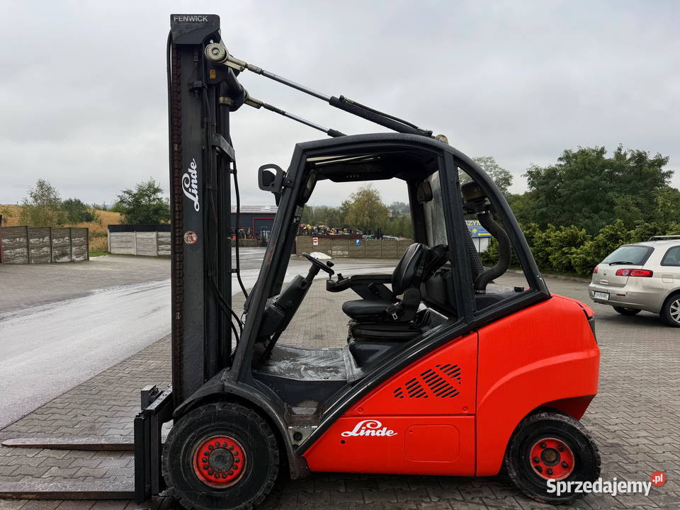 wózek widłowy LINDE H35D diesel udźwig 3500 Działoszyn