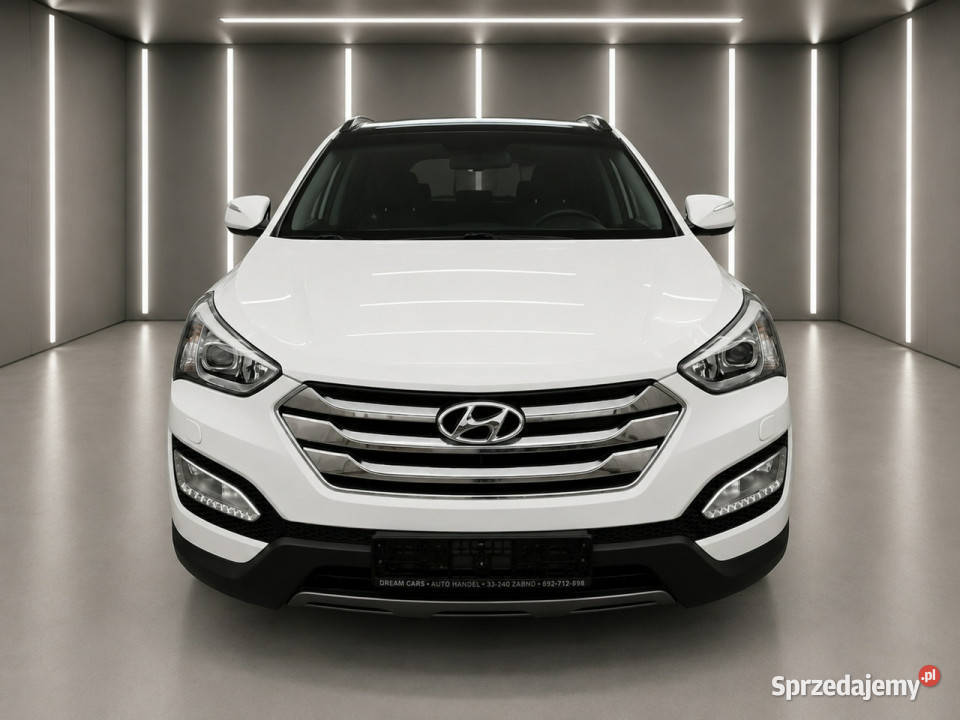 Hyundai Santa Fe 4X4manualbezwypadkowykamera garażowany Żabno