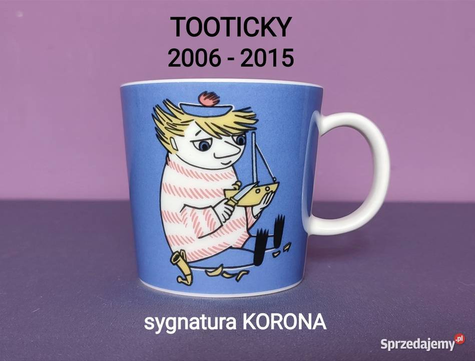 MUMINKI kubek Moomin Arabia Finland sygn KORONA Jasień sprzedam