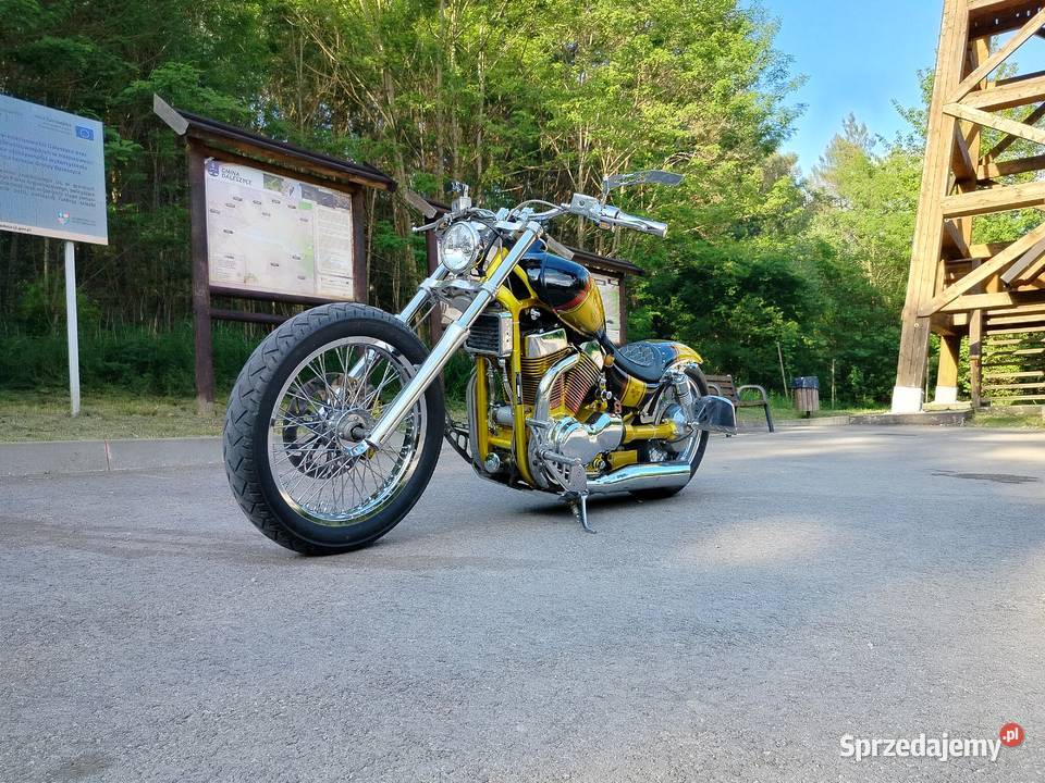 Suzuki Intruder 1400 custom chopper bobber Daleszyce