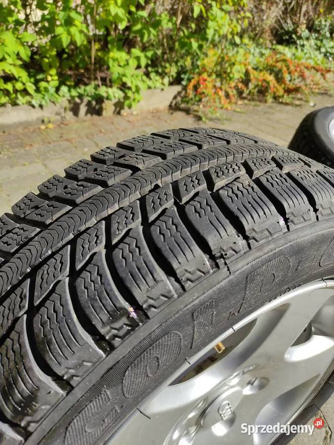 Oryginalne felgi Audi 16 opony zimowe 20555 R16 pomorskie Pruszcz Gdański