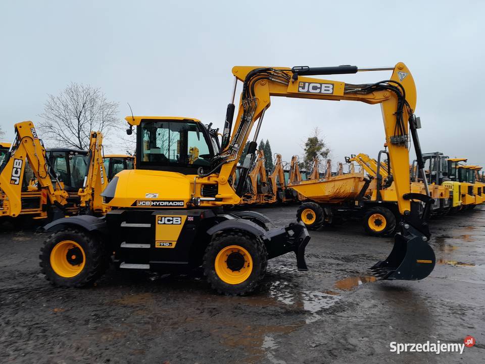 JCB HYDRADIG 110W 2017R KOPARKA KOŁOWA KOŁÓWKA Rok produkcji 2017 Krotoszyn