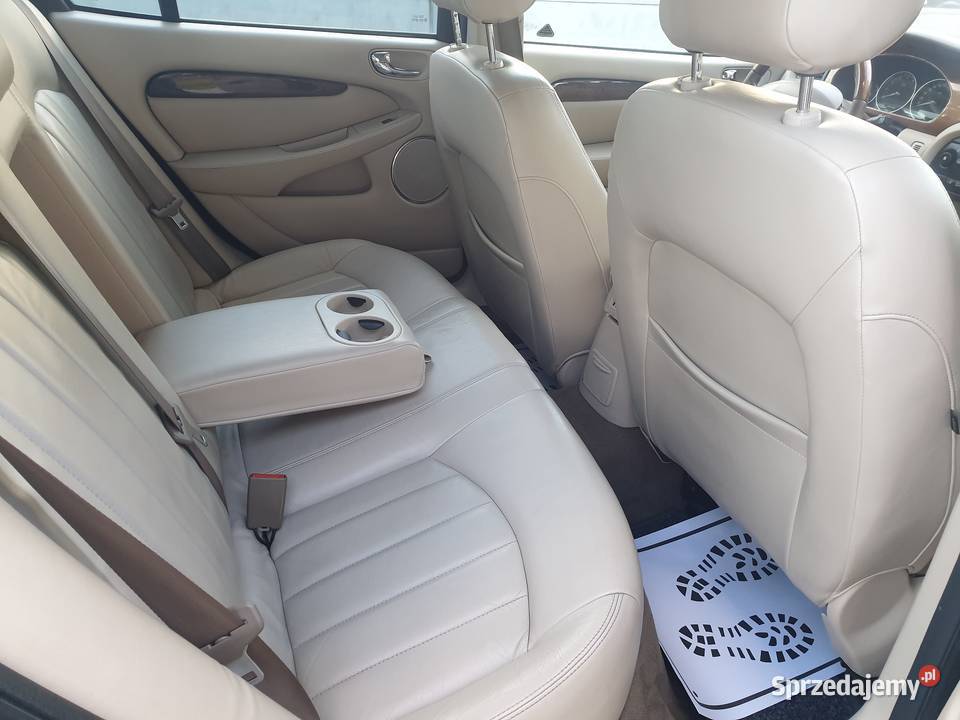 Jaguar XType 21 V6 Benzyna z LPG 2002r Skóry skórzana tapicerka Poznań