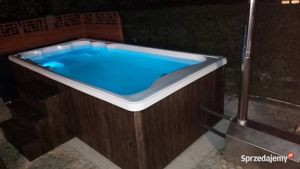 BASEN OGRODY 480 Z PRZECIWPRĄDEM Jacuzzi Pompa dolnośląskie Wrocław