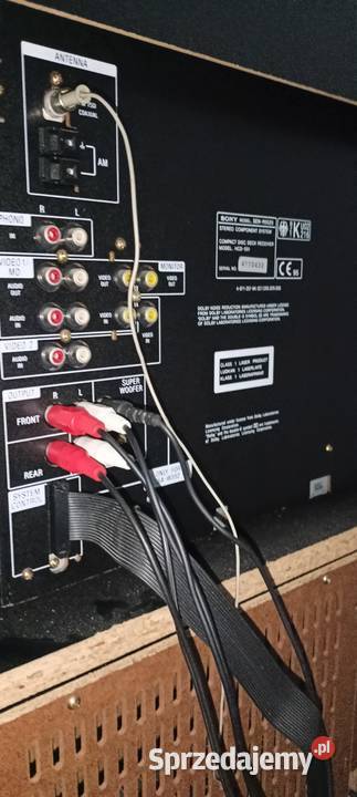 Wieża Sony SenR5520 pilot i plyta Wieże i miniwieże Sędziszów