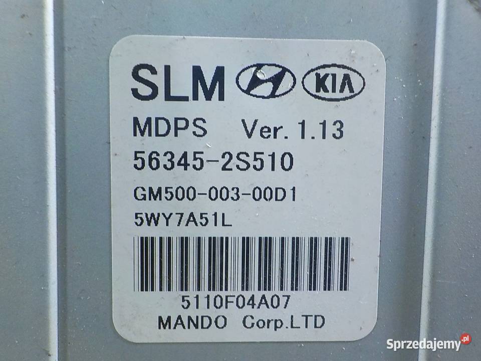 KIA SPORTAGE III 16 B 10r 5D pompa wspomagania Suków sprzedam