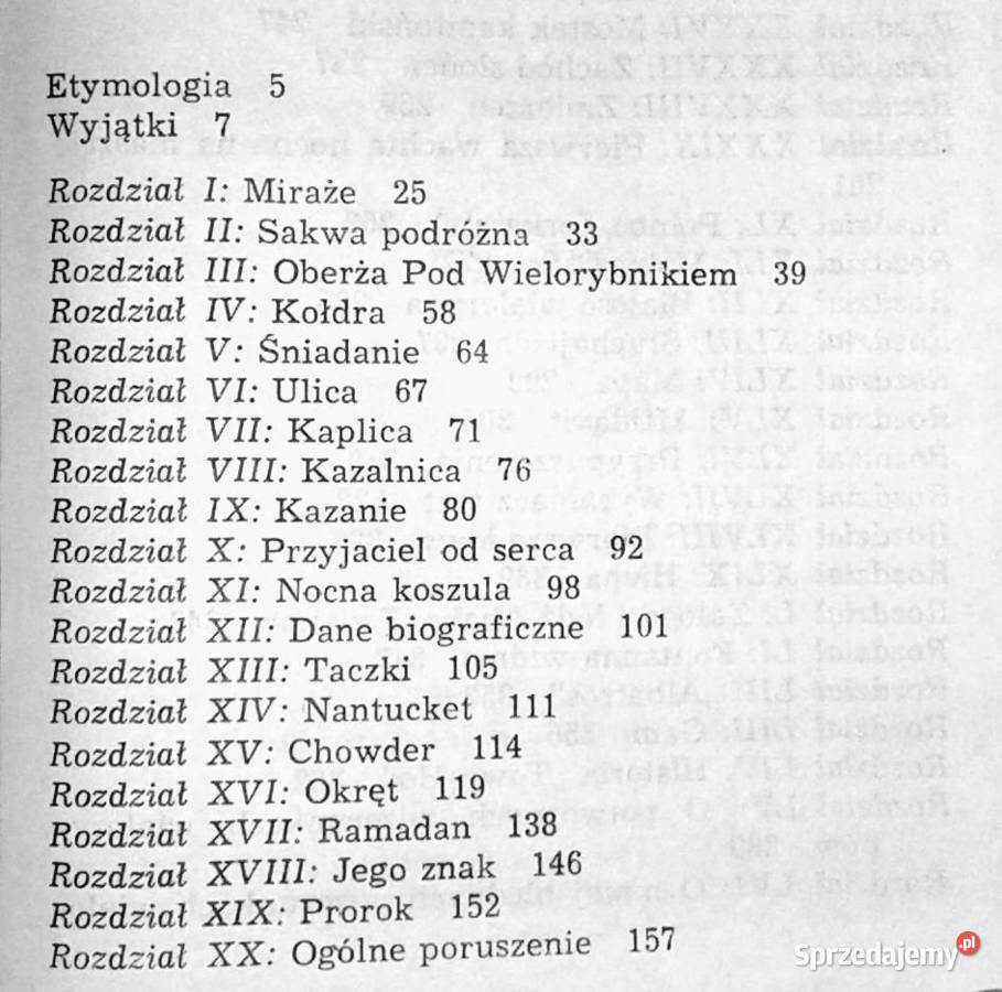 Moby Dick Tom 12 Herman Melville lubelskie Chełm sprzedam