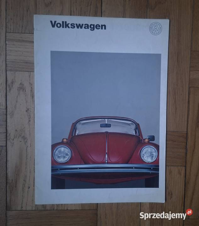 VW Garbus prospekt reklamowy Warszawa