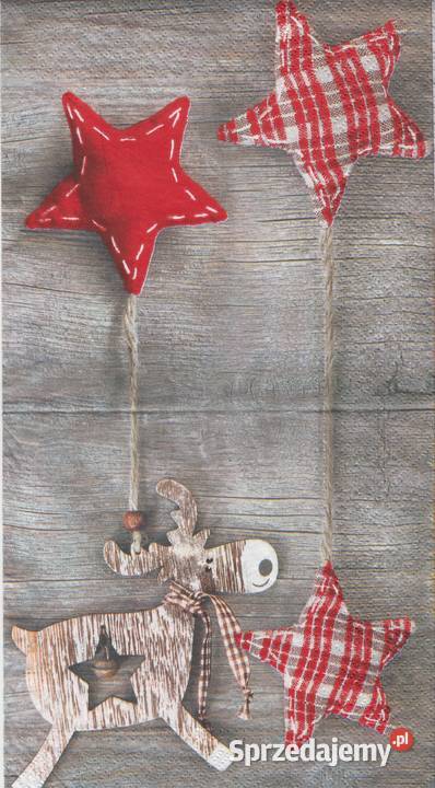 Decoupage serwetki Boże narodzenie 9 sztuk sprzedam