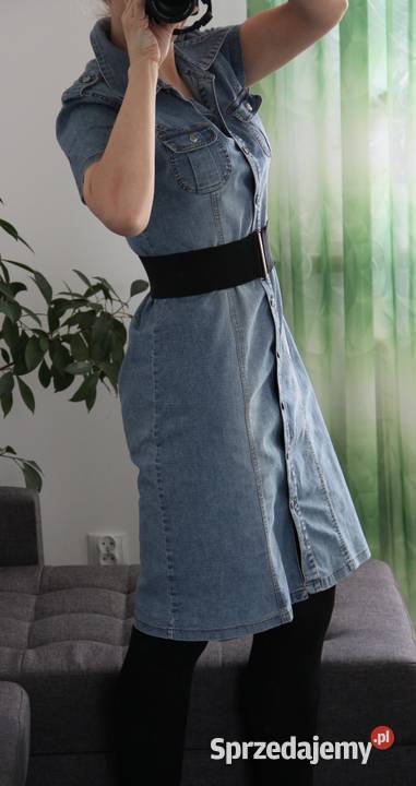 DENIM jeansowa sukienka midi rozmiar XL Chorzów