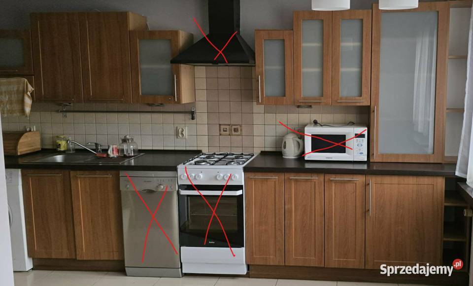 Duży zestaw mebli kuchennych blat i zlewozmywak Katowice