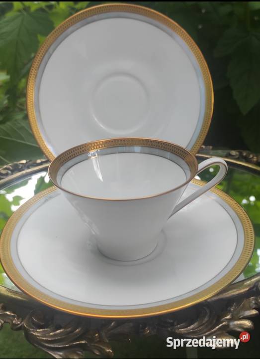 Hutschenreuther Hohenbergfiliżanka ze Porcelana i szkło łódzkie Pabianice