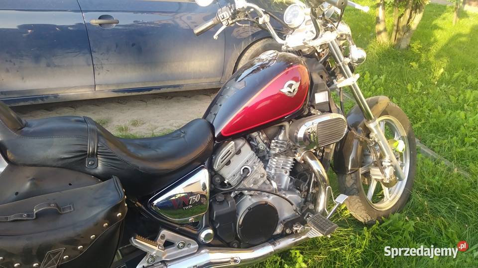 Kawasaki Vulcan 750 VN Twin gotowy do drogi Brzeg