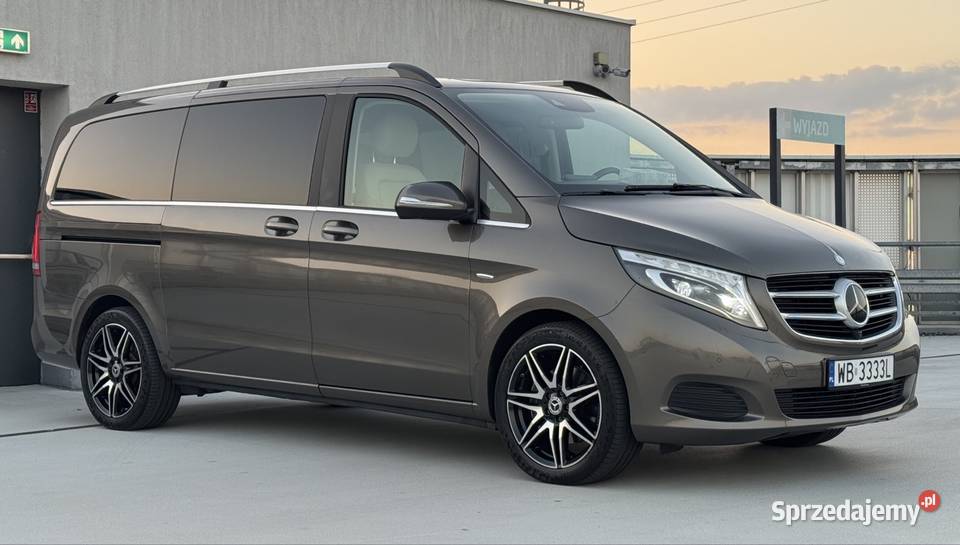 Mercedes Vklasa V250 Avangarde 190 salon skórzana tapicerka Warszawa
