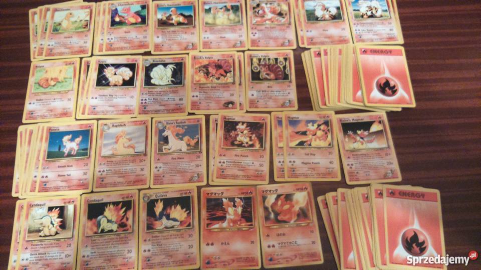 Wielki Zestaw Kart POKEMON prawie 800 sztuk Konstantynów Łódzki