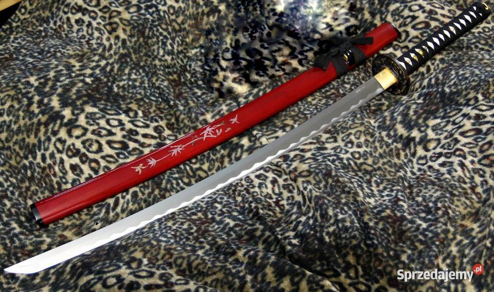 Miecz Samurajski Katana ostra pokrowiec Sokółka sprzedam