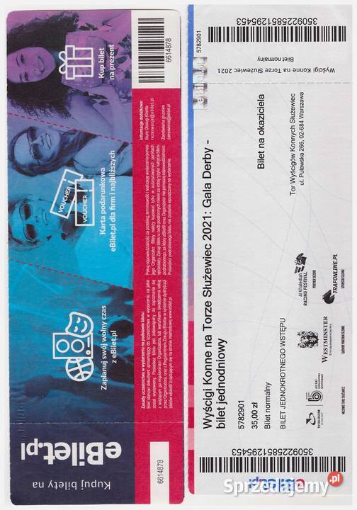 Magazyn wyścigowy KANAT 22021 2 ebilet Czasopisma Warszawa sprzedam