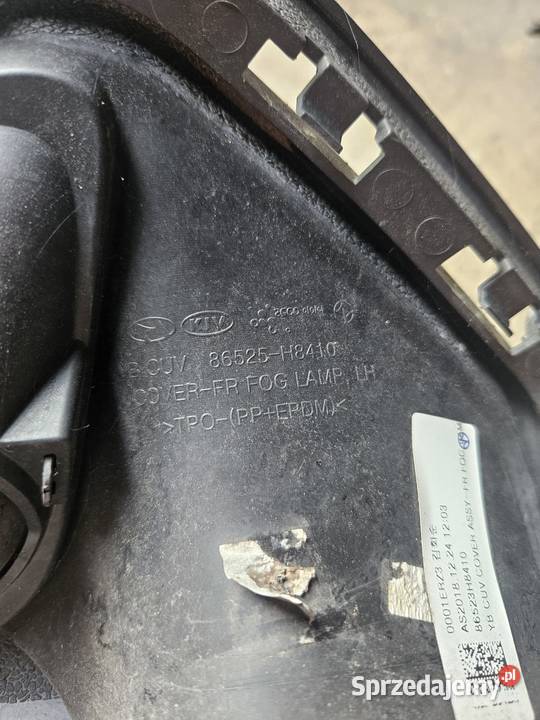 KIA STONIC 17 KRATKA HALOGEN ZDERZAKA LEWY PRZÓD sprzedam