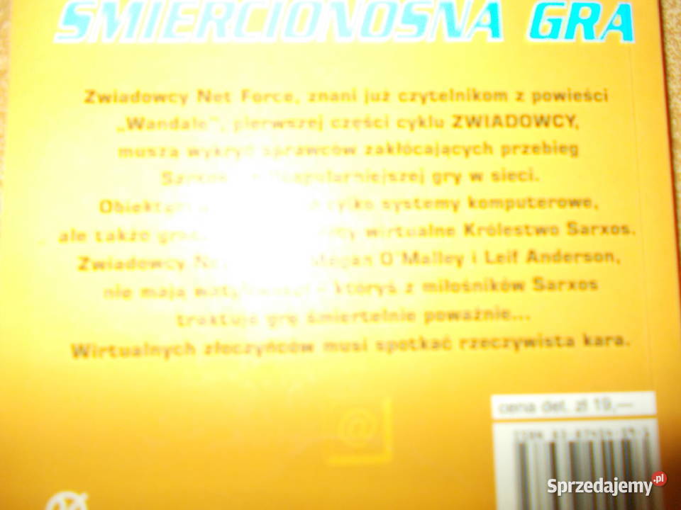 Tom Clancy Śmiercionośna gra science fiction Głubczyce