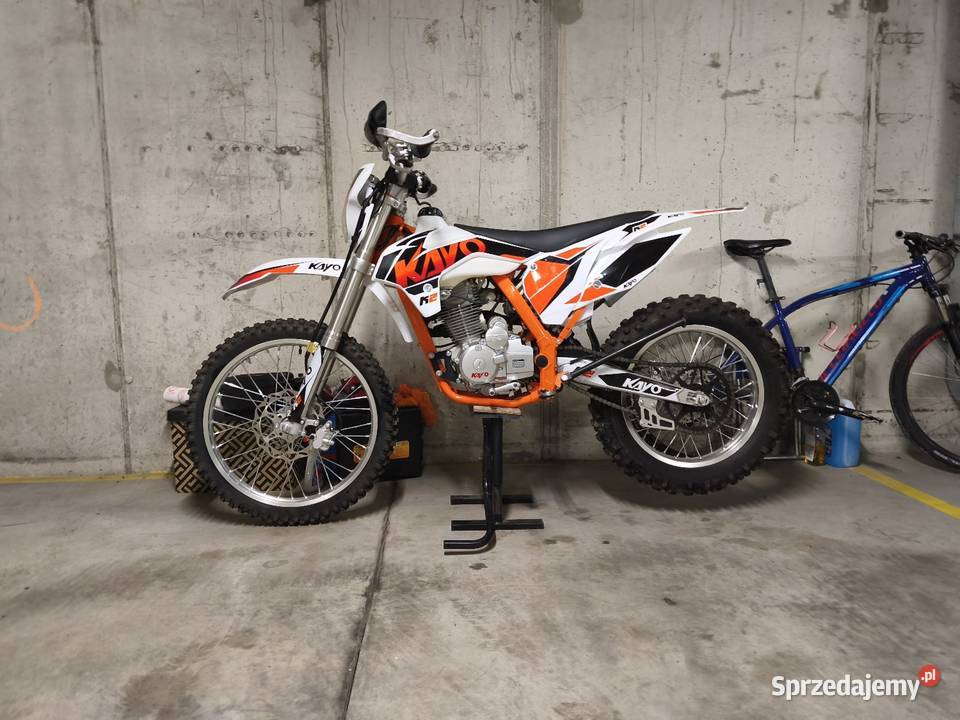 Kayo K2 250 5MTH 2025 prawie nowy Alfarad Asix Mrozy