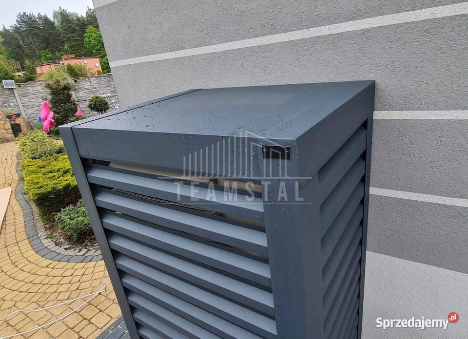 Osłona pompy ciepła 90x50x180 antracyt TS578 Sopot