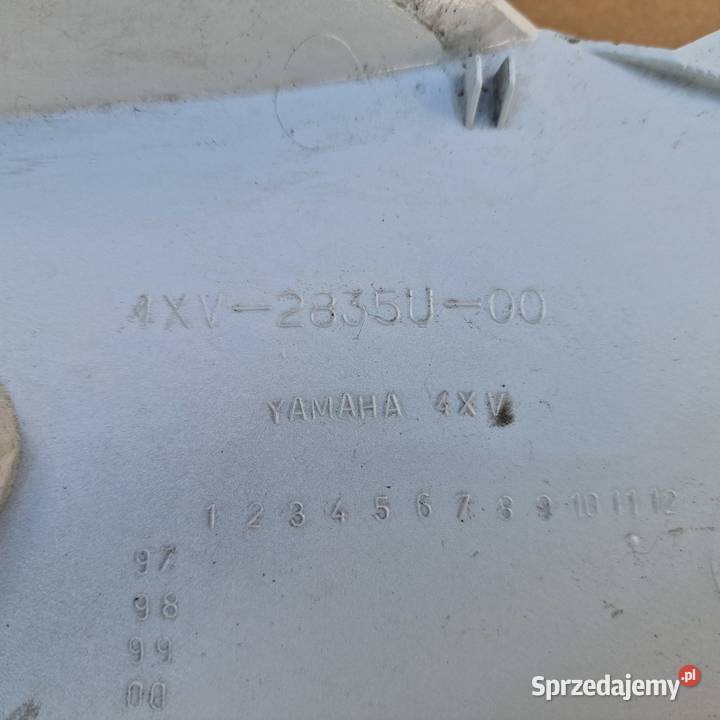 YAMAHA YZF R1 RN01 BOK BOCZEK OWIEWKA OSŁONA Motoryzacja Bieleń