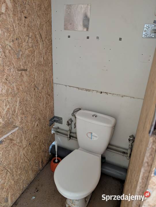 Kontener sanitarny umywalnia WC Warszawa Łomianki