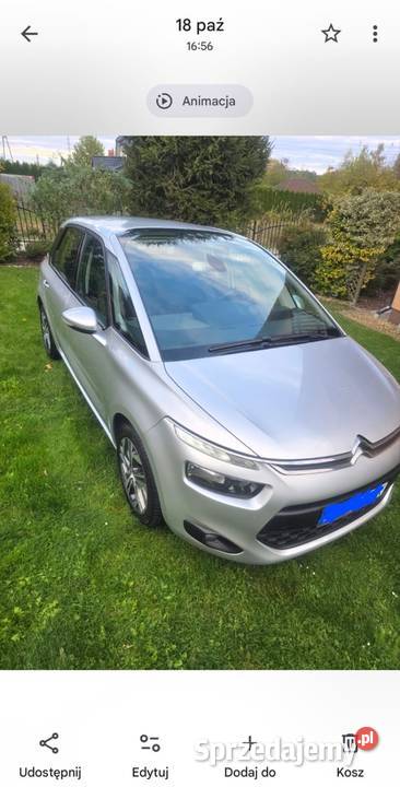 Citroen c4 picasso blue hdi sprzedam