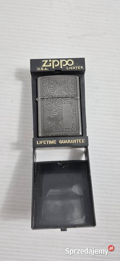 Kultowa Zapalniczka Zippo Venetian Komplet z Biłgoraj