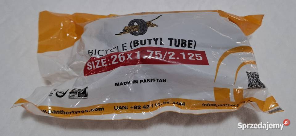 Dętka rowerowa 26x1752125 wentyl samochodowy 26 Czeladź