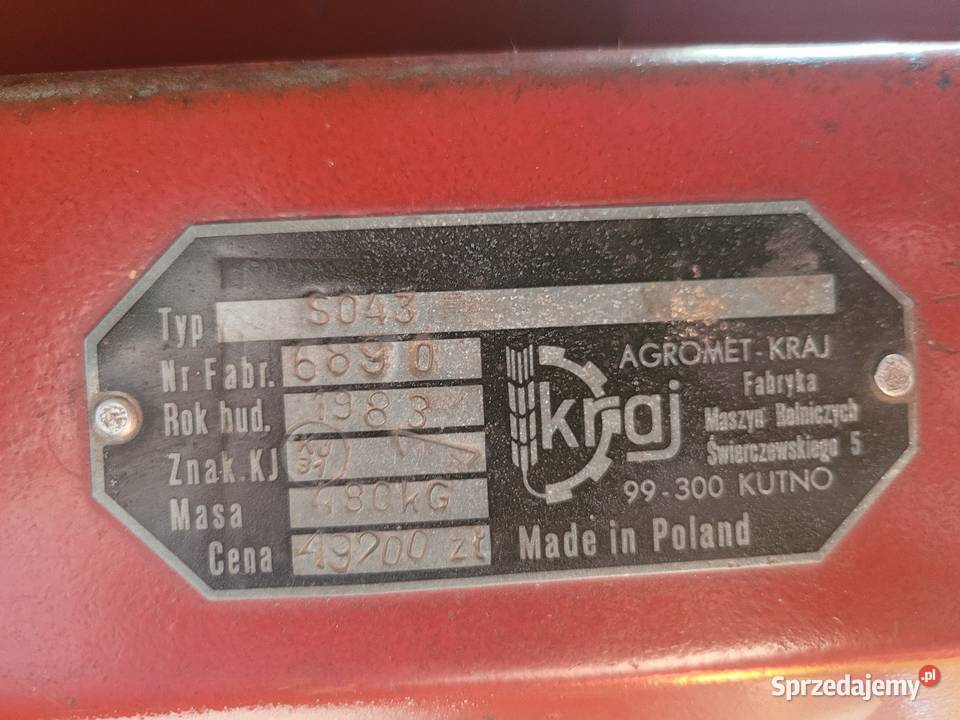 Siewnik Poznaniak 2 Siewniki i sadzarki Grędzina