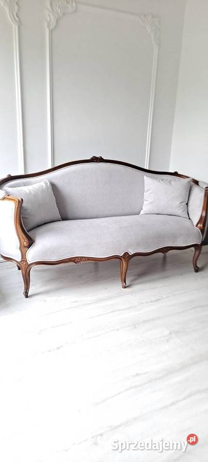 Stylowa trzyosobowa sofa siedzisko Ludwik 92cm zachodniopomorskie Szczecin