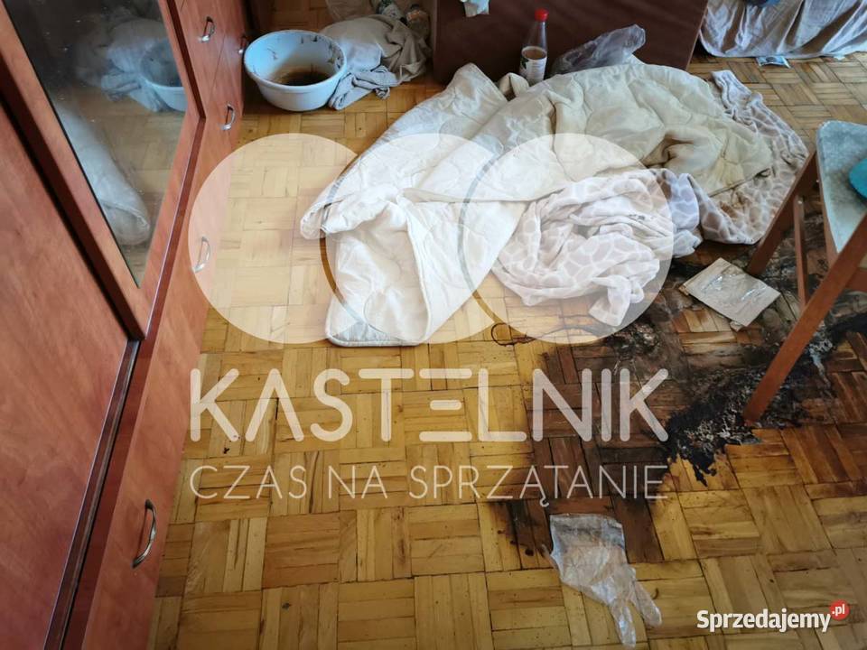 Sprzątanie zgonach Nidzica Kastelnik Dezynfekcja