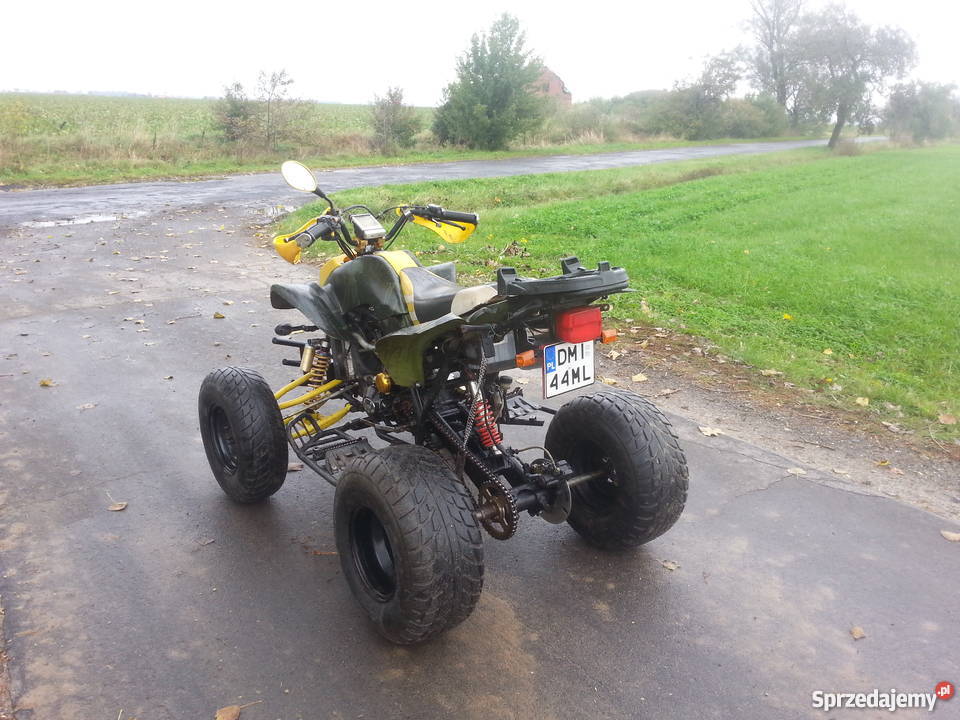 Quad 250 zarejestrowany ubezpieczony Janków Zaleśny