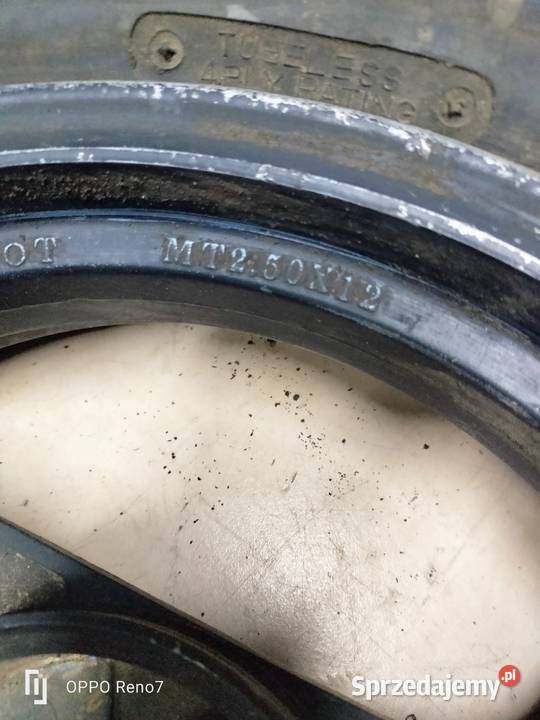Tylne koło 12 19 frezów skuter 4T łódzkie Łubno sprzedam