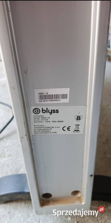 Grzejnik elektryczny 1800W regulacja mocy lubuskie Gorzów Wielkopolski