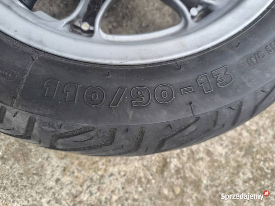 Koło przód Honda NES opona 110 90 R13 Michelin Łomża