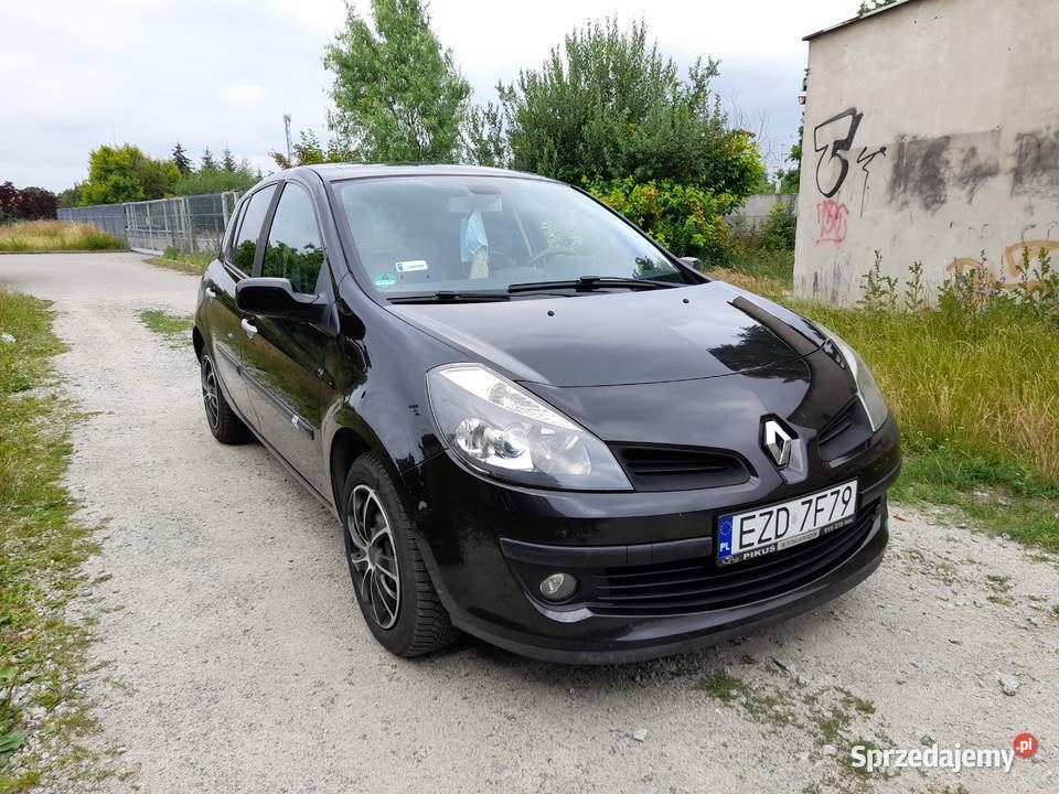 Zadbane Renault Clio 3 CLIMATRONIC 173 I wł Zduńska Wola sprzedam