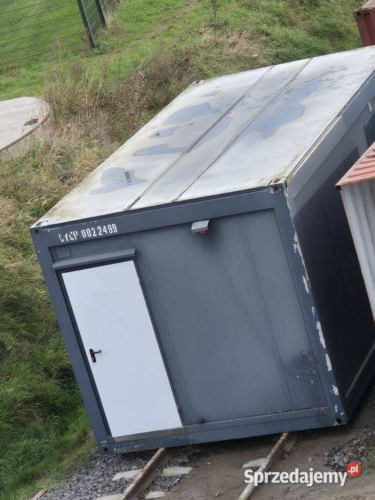 Kontener biurowy domek letniskowy 6mx3m sprzedam Magazynowanie Gdańsk