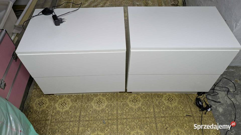 Dwie szafki nocne z podświetleniem Studzionka