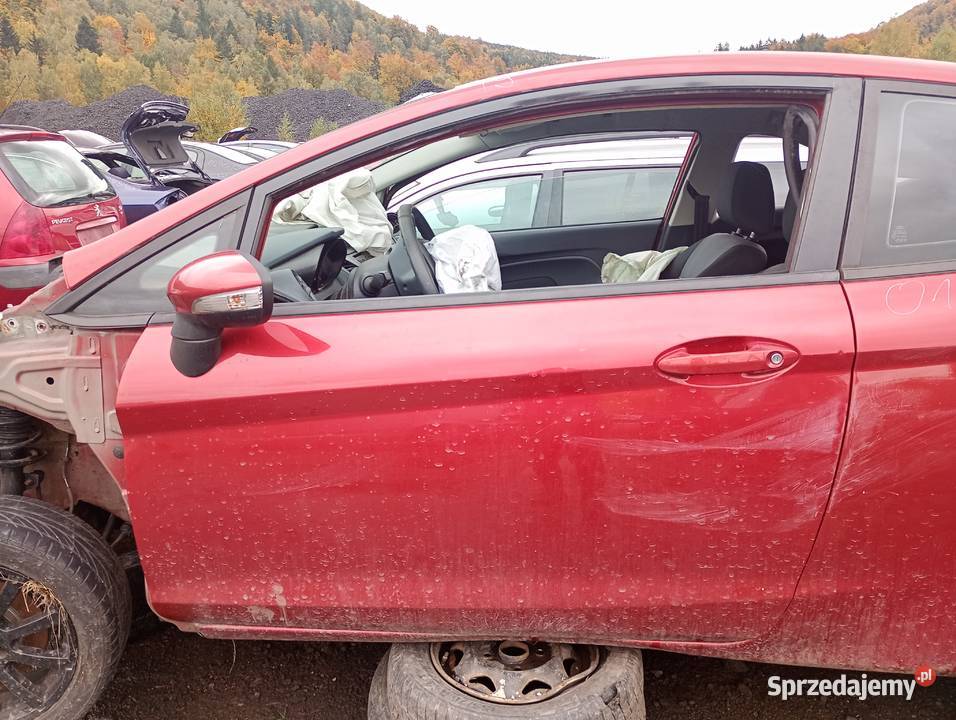 Ford Fiesta MK VI T9 drzwi lewe części transport dolnośląskie