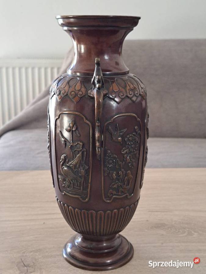 Wazon Waza Meiji brązowy Wazony Radom