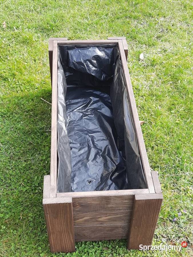 Donica drewniana 80x40x36 Donice Ziębice sprzedam