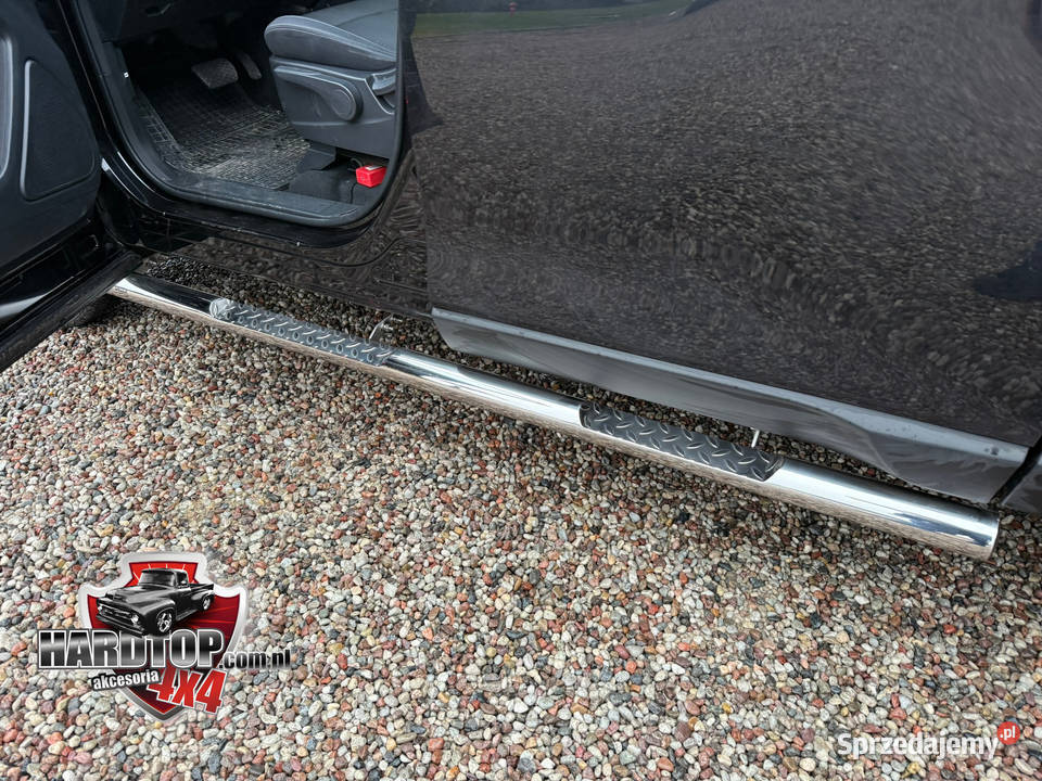 Stopnie Boczne Orurowanie chrom wyżłobienie Progi Pasłęk