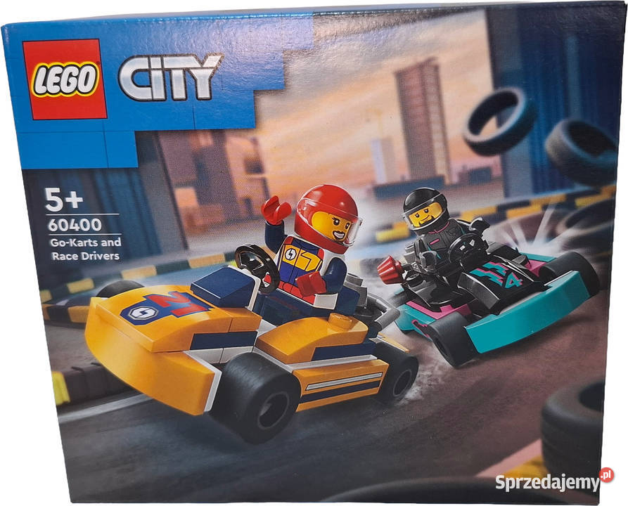 Klocki Lego City Gokarty i kierowcy wyścigowi Czeladź