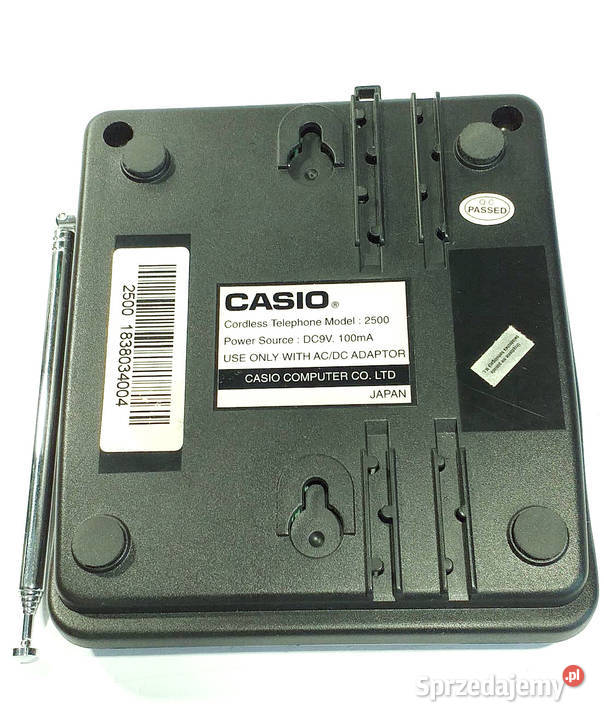 Stacjonarny telefon bezprzewodowy Casio 2500 Bydgoszcz