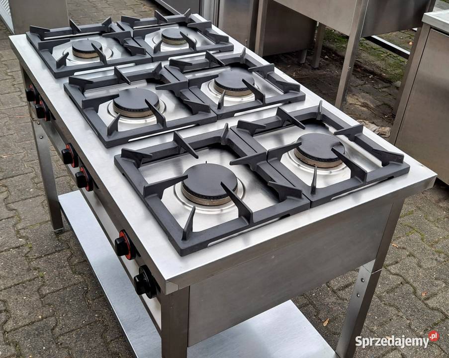 KUCHNIA GAZOWA 6 PALNIKOWA REDFOX 36 KW M1227N Nowe Skalmierzyce sprzedam
