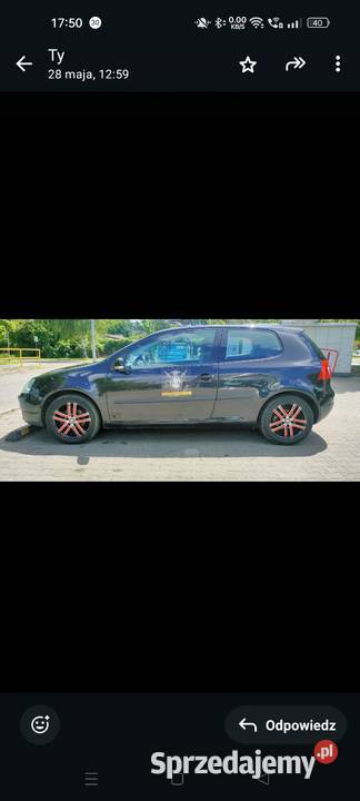 Volkswagen Golf 5 2005 r 14 benzyna Świętochłowice sprzedam
