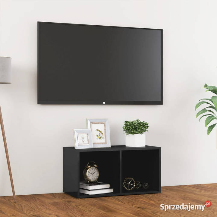 Szafka pod TV wysoki połysk szara 72x35x365 Warszawa