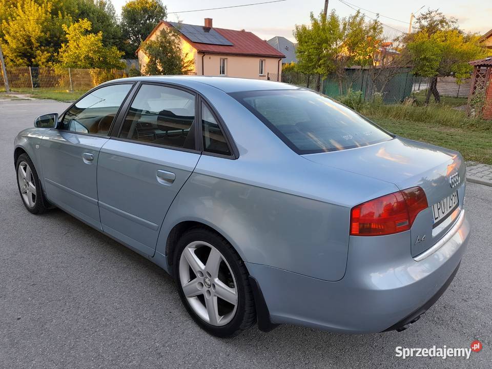 A4 b7 20 tdi 140 koni6 skrzyniasedanpolski salon Siedliszcze-Osada